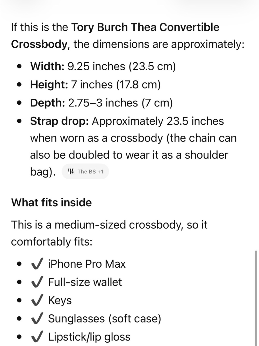Tory Burch convertible Crossbody bag - Picture 5 of 5
